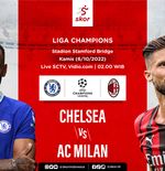 Hasil Chelsea vs AC Milan: The Blues  Sukses Libas I Rossoneri