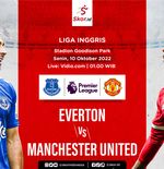 Link Live Streaming Everton vs Manchester United di Liga Inggris 2022-2023