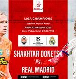 Prediksi Shakhtar Donetsk vs Real Madrid: Ujian Sebelum El Clasico