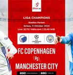 Prediksi FC Copenhagen vs Manchester City: The Citizens Incar Kepastian Lolos Fase Grup 