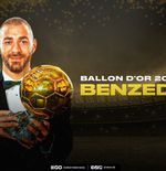 8 Pemain Real Madrid Pengoleksi Ballon d'Or, Terbaru Karim Benzema