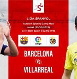 Hasil Barcelona vs Villarreal: Robert Lewandowski 2 Gol, Blaugrana Menang Telak 3-0