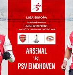 Prediksi Arsenal vs PSV Eindhoven: The Gunners Targetkan Rentetan Kemenangan di Liga Europa