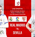Hasil Real Madrid vs Sevilla: Los Blancos Amankan 3 Poin, Makin Menjauh dari Barcelona