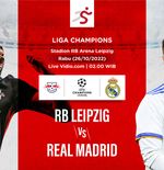 Hasil RB Leipzig vs Real Madrid: Los Blancos Telan Kekalahan Pertama di Liga Champions