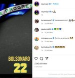 Neymar Gencar Kampanye dan Akan Dilakukan Ini untuk Jair Bolsonaro selama Piala Dunia