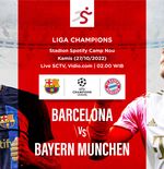 Hasil Barcelona vs Bayern Munchen: Pukul Blaugrana 0-3, Pembalasan Sempurna Die Bayern