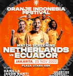Legenda Belanda di Piala Dunia 2014 Akan Memeriahkan Oranje Indonesia Festival