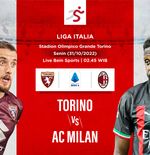 Hasil Torino vs AC Milan: Takluk 1-2, I Rossoneri Turun Peringkat