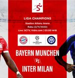 Bayern Munchen vs Inter Milan: Prediksi dan Link Live Streaming