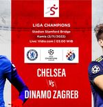 Prediksi Chelsea vs Dinamo Zagreb: Sudah Lolos ke 16 Besar, The Blues Tanpa Beban
