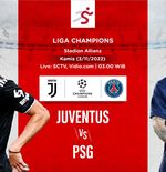Hasil Juventus vs PSG: Si Nyonya Tua Pastikan Tiket ke Liga Europa Meski Kalah 1-2