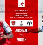 Hasil Arsenal vs FC Zurich: Menang 1-0, The Gunners Lolos sebagai Juara Grup