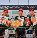 Pembalap Binaan Astra Honda Kibarkan Merah Putih di Podium Thailand Talent Cup