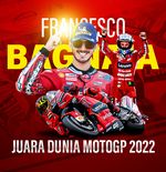 Raih Gelar untuk Ducati, Francesco Bagnaia Mengaku Lega Bisa Lepas dari Tekanan