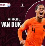 Piala Dunia 2022: Virgil van Dijk Ogah Bicara soal Lionel Messi jelang Belanda vs Argentina