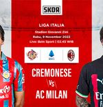 Prediksi Cremonese vs AC Milan: I Rossoneri Diunggulkan Raih 3 Poin
