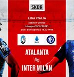 Hasil Atalanta vs Inter Milan: Brace Edin Dzeko Menangkan La Beneamata, 3-2