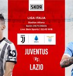 Link Live Streaming Juventus vs Lazio di Liga Italia 2022-2023