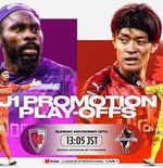 Siaran Langsung Final Play-off Promosi J1 League: Kyoto Sanga vs Roasso Kumamoto