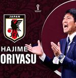 JFA Pertahankan Hajime Moriyasu sebagai Pelatih Timnas Jepang