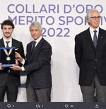 Juara MotoGP 2022, Francesco Bagnaia Dianugerahi Collare d'Oro
