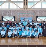 Terdegradasi ke J2, Jubilo Iwata Lakukan Kunjungan ke Sekolah Dasar