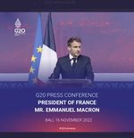 Presiden Prancis Emmanuel Macron Minta Piala Dunia 2022 Tidak Dipolitisasi