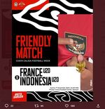 Hasil Timnas U-20 Indonesia vs Prancis U-20: Kalah Kelas, Garuda Muda Disikat Enam Gol Tanpa Balas