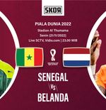 Piala Dunia 2022: Head to Head Antarlini Senegal vs Belanda