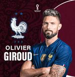 Piala Dunia 2022: Olivier Giroud Soal Rekor Golnya Jelang Inggris vs Prancis