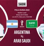 Piala Dunia 2022: Head to Head Antalini Argentina vs Arab Saudi 