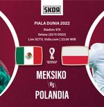 Piala Dunia 2022: Head to Head Meksiko vs Polandia