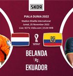Preview dan Link Live Streaming Belanda vs Ekuador di Piala Dunia 2022