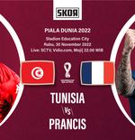 Piala Dunia 2022: Wahbi Khazri Man of the Match untuk Laga Tunisia vs Prancis