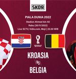 Piala Dunia 2022: Head to Head Antarlini Kroasia vs Belgia