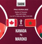 Piala Dunia 2022: Head to Head Kanada vs Maroko