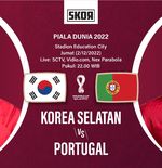 Piala Dunia 2022: Head to Head Antarlini Korea Selatan vs Portugal