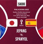 Hasil Jepang vs Spanyol di Piala Dunia 2022: Menang 2-1, The Blue Samurai Segel Juara Grup E