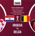 Hasil Kroasia vs Belgia di Piala Dunia 2022: Tanpa Gol, Vatreni Melaju ke 16 Besar