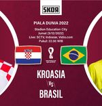Piala Dunia 2022: Head to Head Antarlini Kroasia vs Brasil