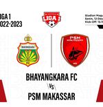 Prediksi dan Link Live Streaming Bhayangkara FC vs PSM Makassar di Liga 1 2022-2023