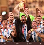 Piala Dunia 2022: Argentina Juara, Pembalap MotoGP dan F1 Beri Selamat Lionel Messi