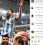 Argentina Pesta Liar di Ruang Ganti, Messi Menari dengan Cek Senilai Rp155 Miliar 