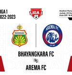 Prediksi dan Link Live Streaming Bhayangkara FC vs Arema FC di Liga 1 2022-2023