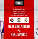 Hasil Real Valladolid vs Real Madrid: Karim Benzema Bawa Los Blancos ke Puncak