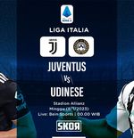 Link Live Streaming Juventus vs Udinese di Liga Italia 2022-2023