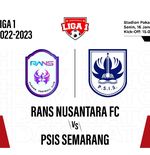 Prediksi dan Link Live Streaming Rans Nusantara FC vs PSIS Semarang di Liga 1 2022-2023