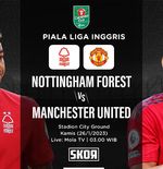 Hasil Nottingham Forest vs Manchester United: Menang 3-0, Setan Merah Tempatkan Satu Kaki di Final Carabao Cup