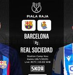 Hasil Barcelona vs Real Sociedad: Menang 1-0,  Blaugrana ke Semifinal Piala Raja